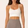 Sculpt Strap Top - White
