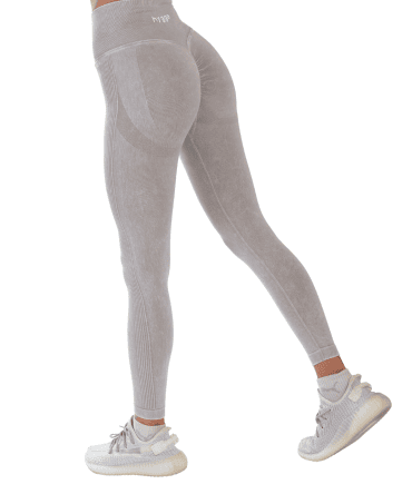 Hygge Push Up Helanke - Frosted Grey