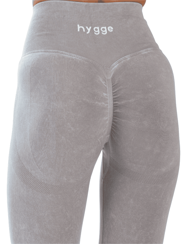 Hygge Push Up Helanke - Frosted Grey