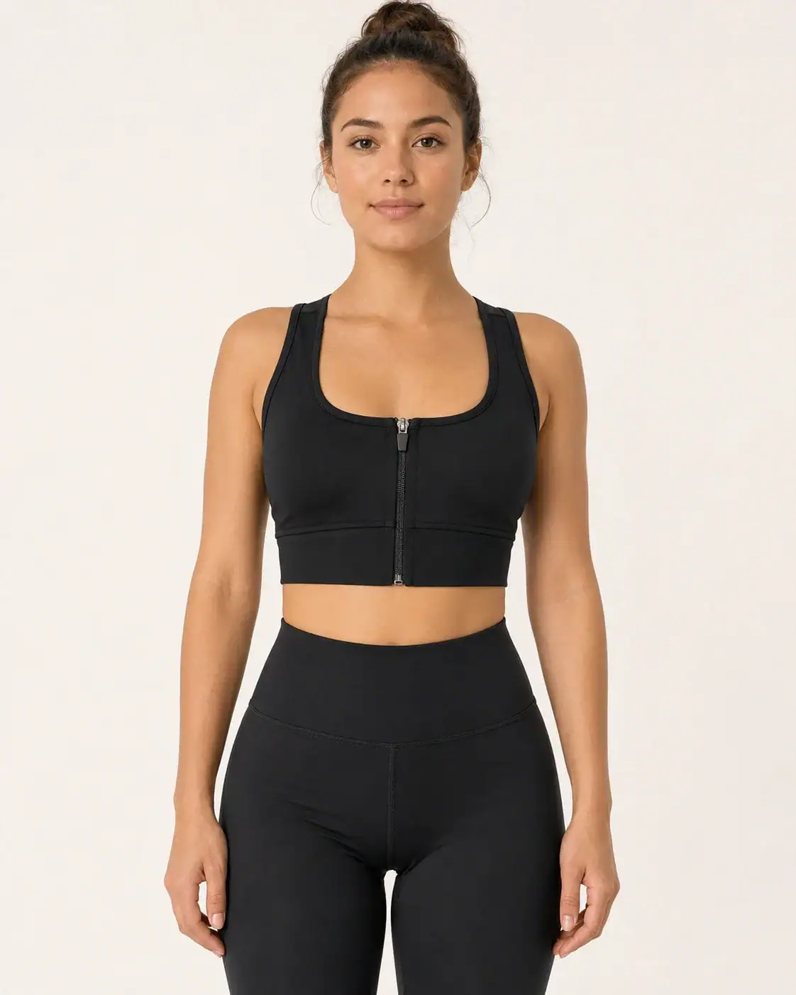Shape Zip Top - Black 2 Shape Zip Top - Black - Slika 2