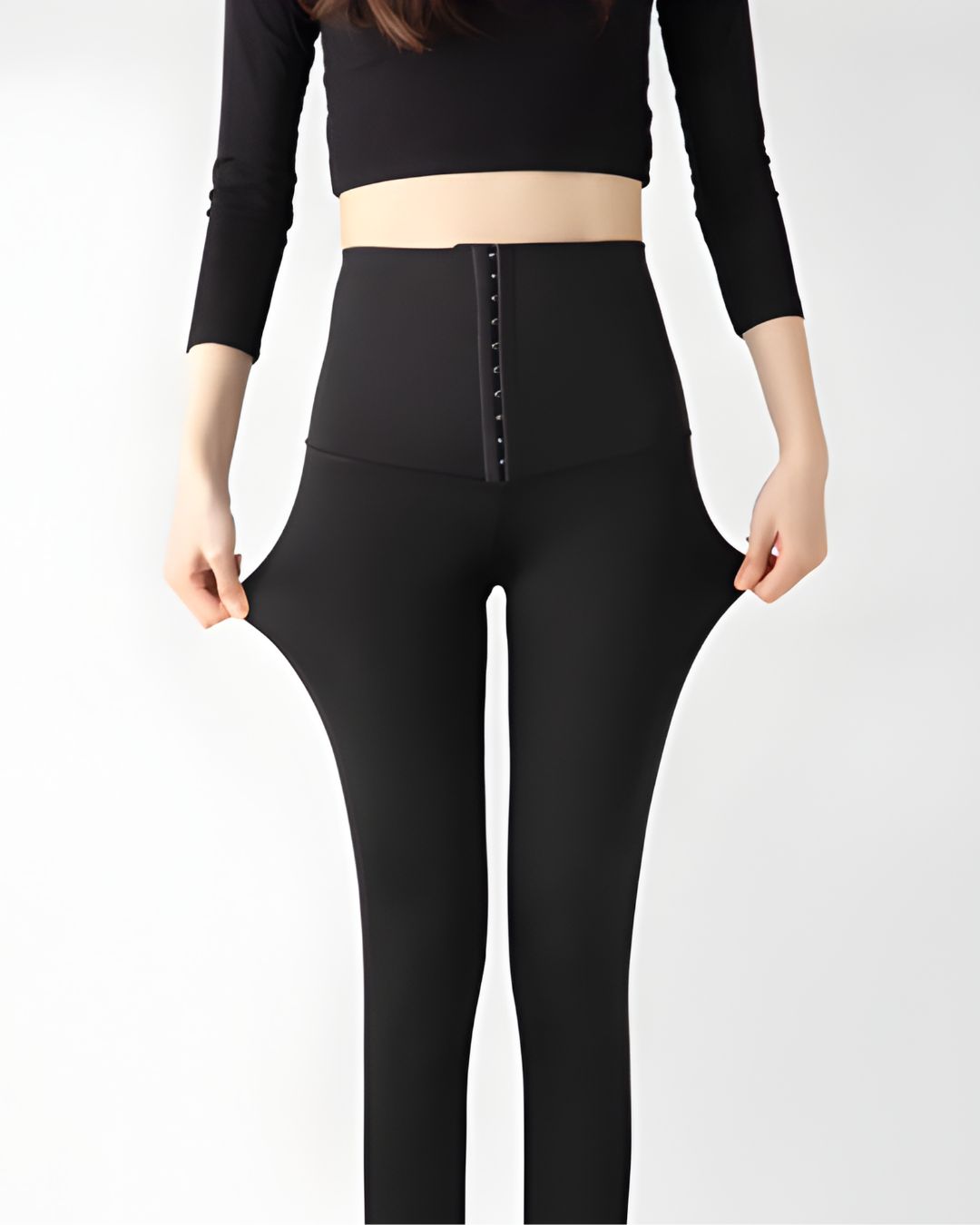 Debele Termo Helanke 350g - Crne 3 Debele Termo Helanke 350g - Crne - Slika 3