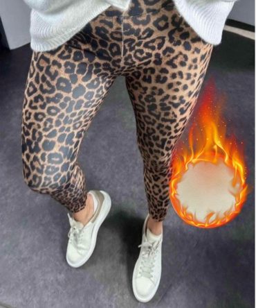 Termo Helanke sa Leopard Printom