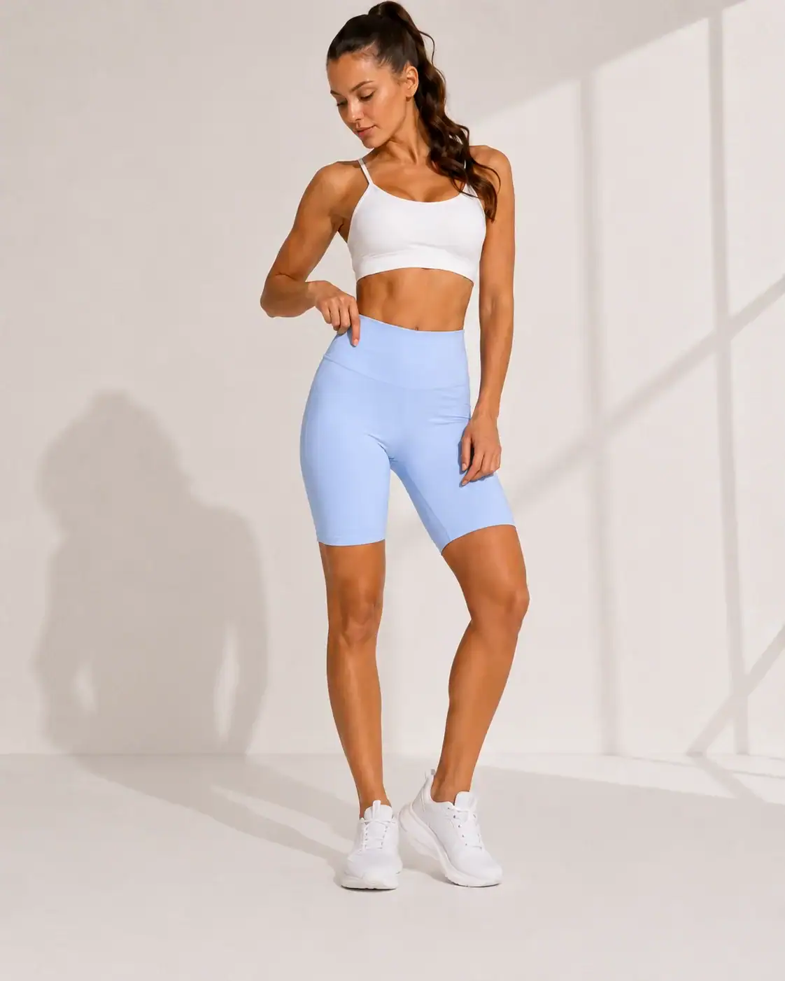 Biciklistički Šorts - Baby Blue 6 Biciklistički Šorts - Baby Blue - Slika 6
