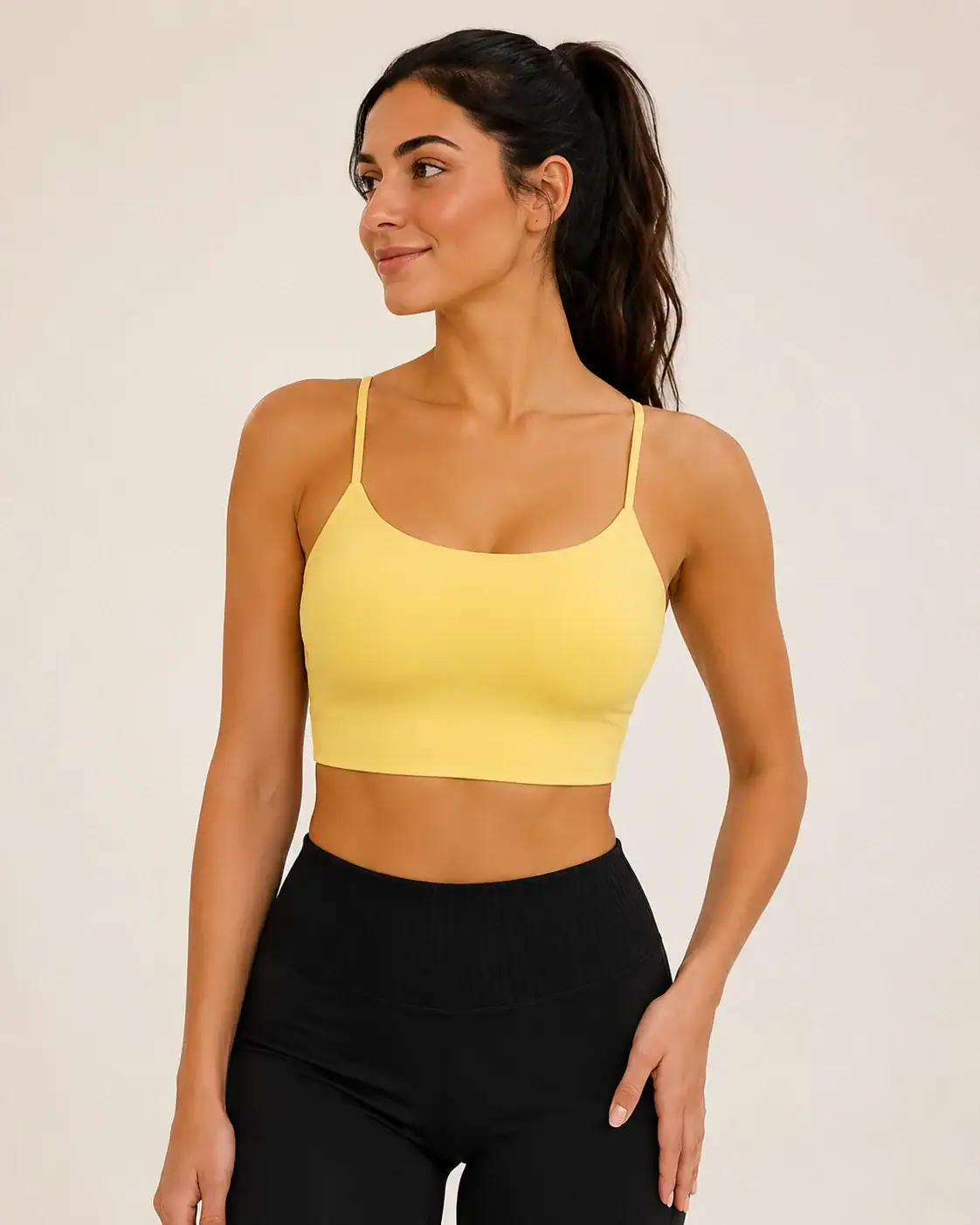 Active Cross Top - Yellow 1 Active Cross Top - Yellow